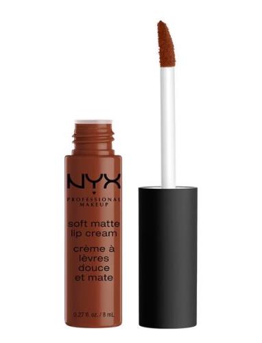 Soft Matte Lip Cream Huulikiilto Meikki Brown NYX Professional Makeup