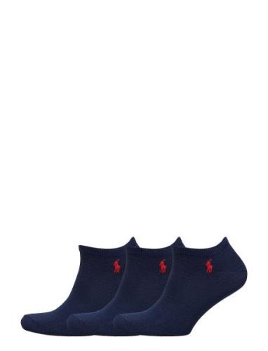 Low-Cut Cotton Sock 3-Pack Nilkkasukat Lyhytvartiset Sukat Blue Polo R...