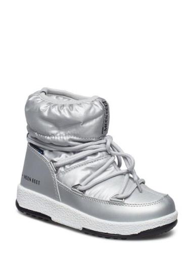 Mb M.boot We Jr Girl Low Nylon Wp Nauhalliset Talvikengät Silver Moon ...