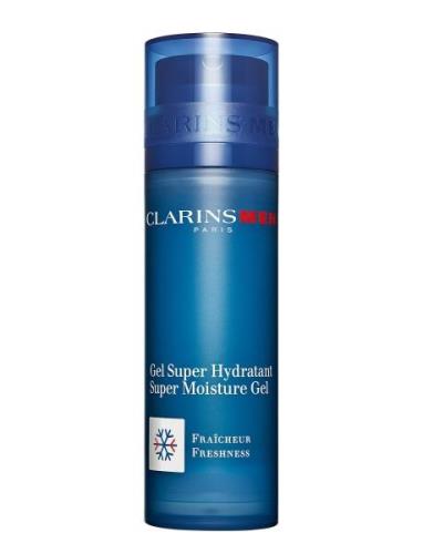 Men Super Moisture Gel Kosteusvoide Kasvovoide Ihonhoito Nude Clarins