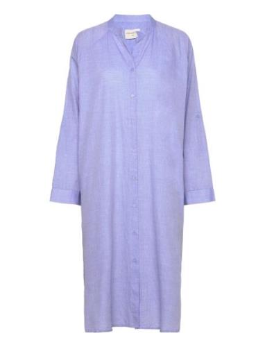 Remain Shirtdress Chambray Polvipituinen Mekko Blue Moshi Moshi Mind