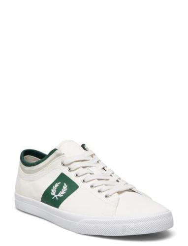 Unders Tip Cuff Twill Matalavartiset Sneakerit Tennarit Cream Fred Per...