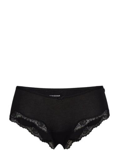 Bikini-Hipster Hipsterit Alushousut Alusvaatteet Black Schiesser