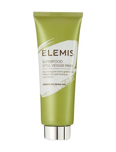 Superfood Vital Veggie Mask Kasvonaamio Meikki Nude Elemis