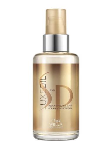 Wella Sp Luxeoil Reconstructive Oil Elixir 100Ml Hiusöljy Nude Wella S...