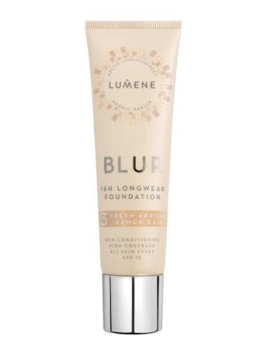 Blur 16H Longwear Spf15 Foundation 3 Fresh Apricot Meikkivoide Meikki ...