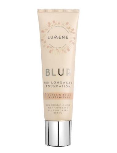 Blur 16H Longwear Spf15 Foundation 1 Classic Beige Meikkivoide Meikki ...