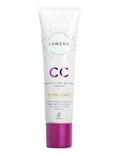 Cc Color Correcting Cream Ultra Light Cc-voide Bb-voide Nude LUMENE