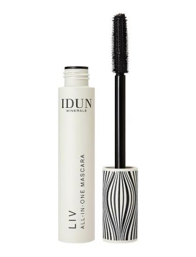 Liv All-In- Mascara Ripsiväri Maskara Meikki Black IDUN Minerals