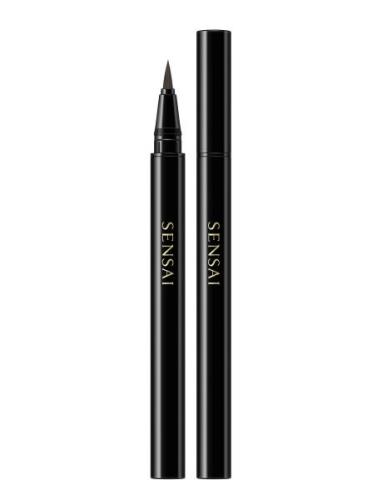 Designing Liquid Eyeliner Eyeliner Rajauskynä Meikki Brown SENSAI