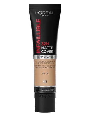 L'oréal Paris Infaillible 32H Matte Cover Foundation 115 Warm Undert M...