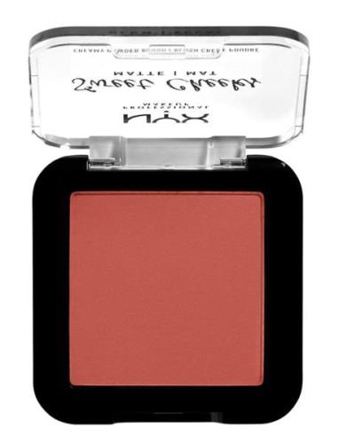 Sweet Cheeks Creamy Powder Blush Matte Poskipuna Meikki Orange NYX Pro...