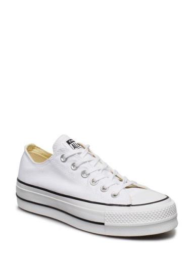 Chuck Taylor All Star Lift Matalavartiset Sneakerit Tennarit White Con...