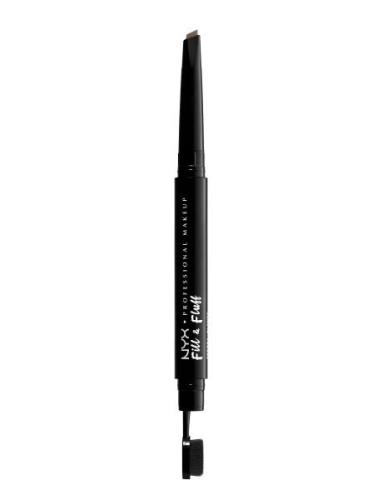 Fill & Fluff Eyebrow Pomade Pencil Kulmakynä Meikki Brown NYX Professi...