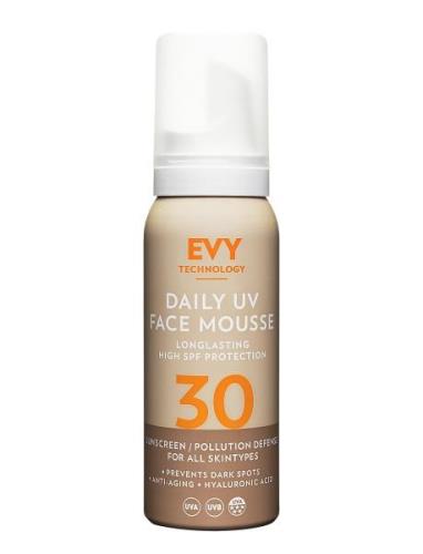 Daily Uv Face Mousse, 75 Ml Aurinkorasva Kasvot Nude EVY Technology