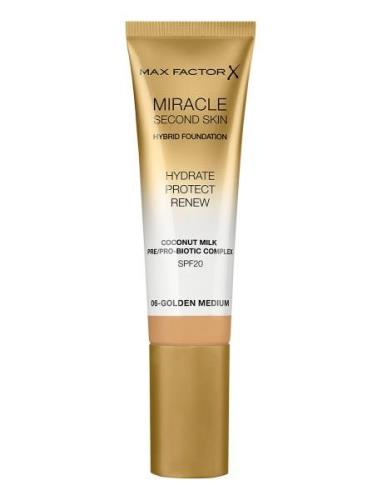 Miracle Second Skin Foundation Meikkivoide Meikki Max Factor