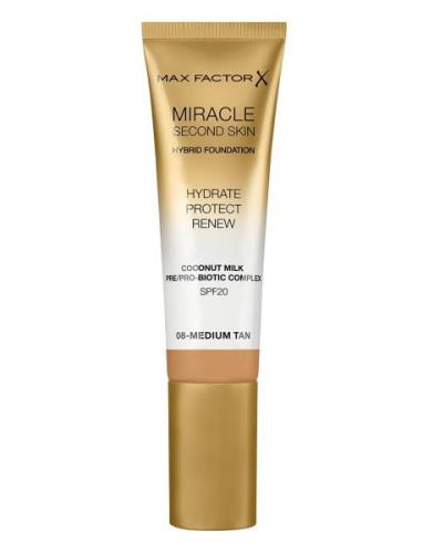 Miracle Second Skin Foundation Meikkivoide Meikki Max Factor