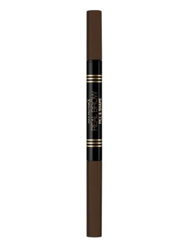 Real Brow Fill & Shape 003 Medium Brown Kulmakynä Meikki Brown Max Fac...