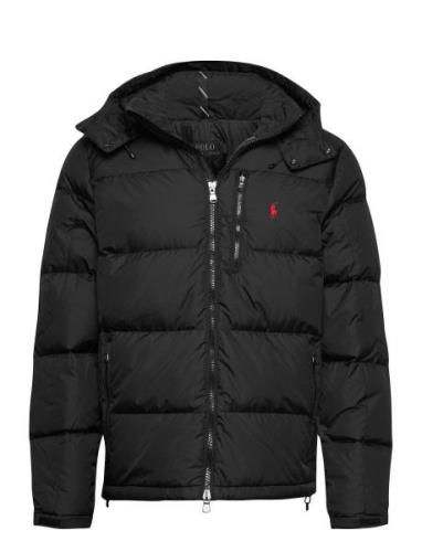 Water-Repellent Down Jacket Vuorillinen Takki Topattu Takki Black Polo...