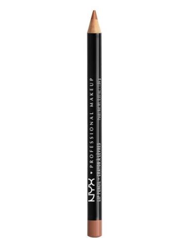 Slim Lip Pencil Soft Brown Huulikynä Meikki Brown NYX Professional Mak...