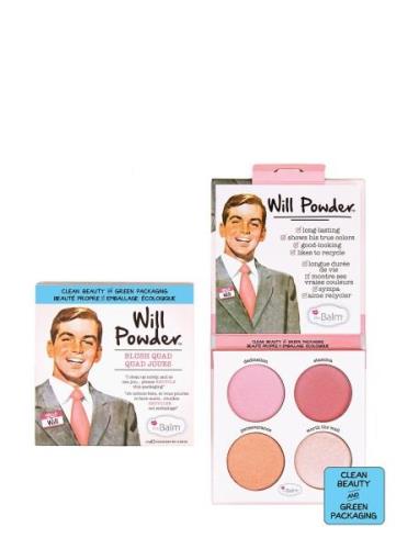 Will Powder Quad Poskipuna Meikki Pink The Balm