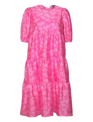 Lilicras Dress Polvipituinen Mekko Pink Cras