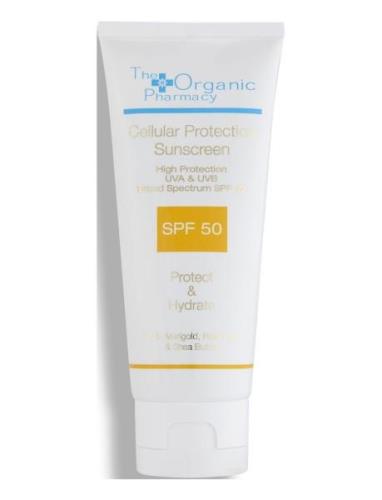 Cellular Protection Sun Cream Spf50 Aurinkorasva Kasvot White The Orga...