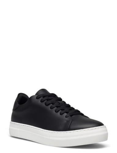 Slhdavid Chunky Leather Sneaker Noos O Matalavartiset Sneakerit Tennar...