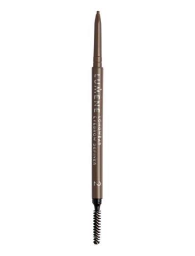 Longwear Eyebrow Definer, 2 Taupe Kulmakynä Meikki Brown LUMENE