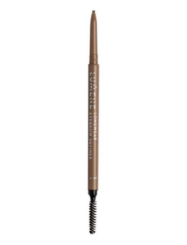 Longwear Eyebrow Definer, 1 Ash Blonde Kulmakynä Meikki Brown LUMENE