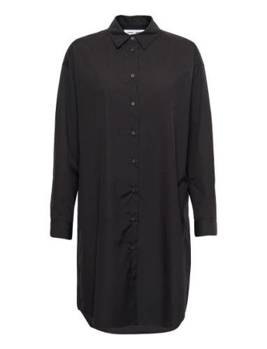 Luana Shirt Dress 11468 Polvipituinen Mekko Black Samsøe Samsøe