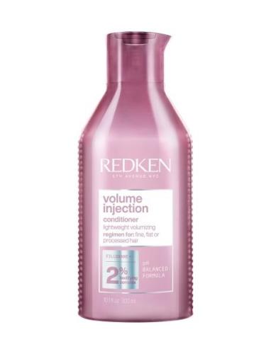 Redken Volume Injection Conditi R 300Ml Hoitoaine Hiukset Nude Redken