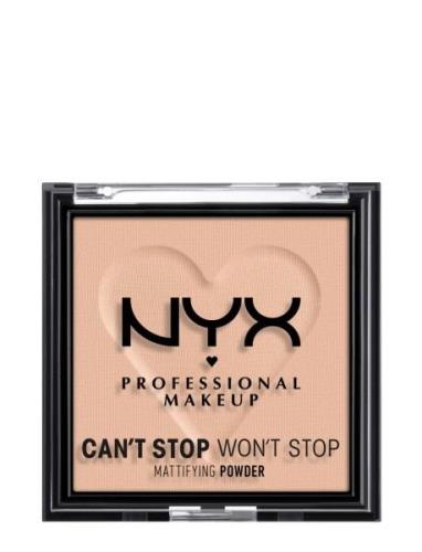 Can’t Stop Won’t Stop Mattifying Powder Puuteri Meikki NYX Professiona...