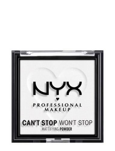 Can't Stop Won’t Stop Mattifying Powder Puuteri Meikki NYX Professiona...