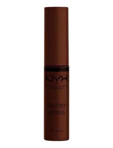 Butter Lip Gloss Huulikiilto Meikki Brown NYX Professional Makeup