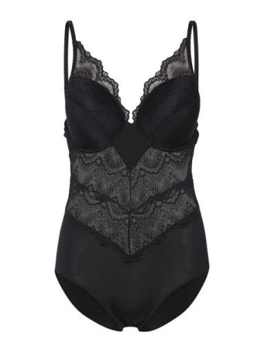 Tanya Body W Bra Fill Body Alusmekko Black Missya