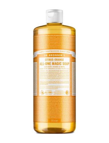 Pure Castile Liquid Soap Citrus-Orange Suihkugeeli Nude Dr. Bronner’s