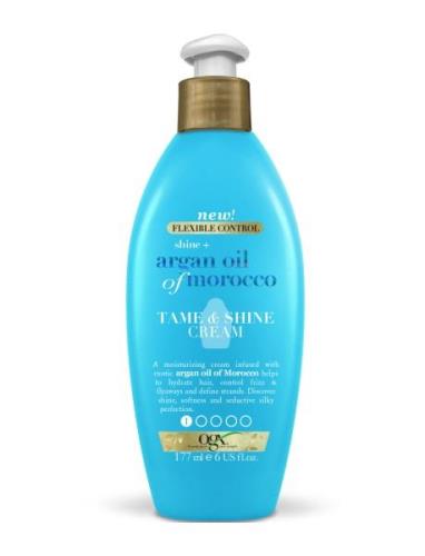 Argan Extra Strength Tame & Shine Cream 177 Ml Hiustenhoito Nude Ogx