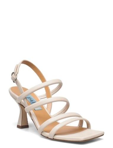 Multi Stringg High Heel Korolliset Sandaalit Beige Apair