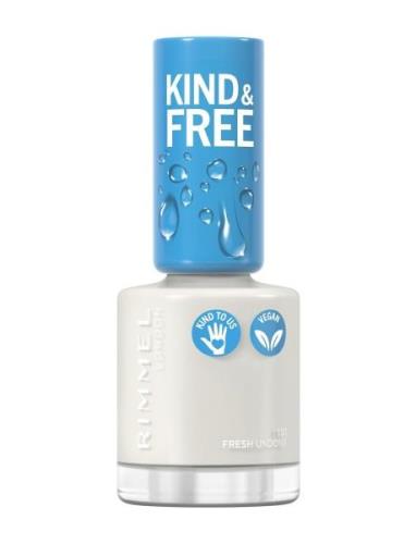 Rimmel Kind & Free Clean Nail Kynsilakka Meikki White Rimmel