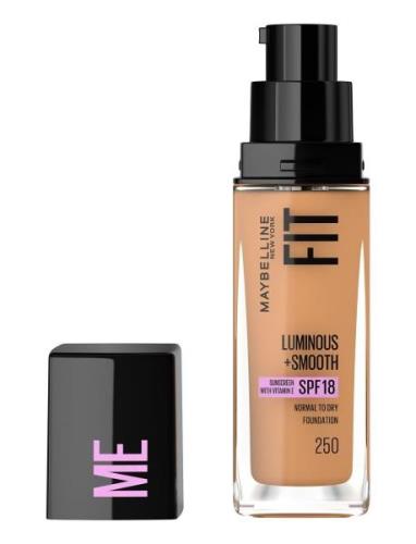 Maybelline New York Fit Me Luminous + Smooth Foundation 250 Sun Beige ...