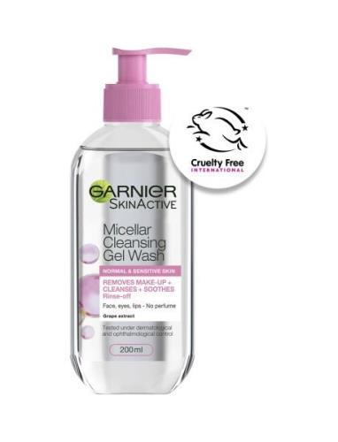 Micellar Cleansing Gel Kasvojenpuhdistus Meikinpoisto Cleanser Nude Ga...