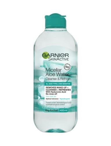 Garnier Micellar Aloe Cleansing Water 400Ml Kasvovesi Kasvojen Puhdist...