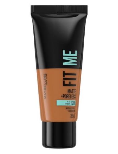 Maybelline New York Fit Me Matte + Poreless Foundation 350 Caramel Mei...