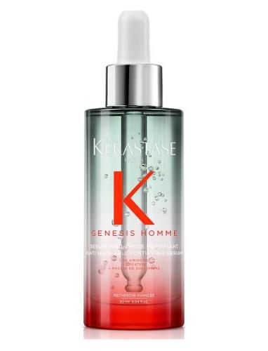 Kérastase Genesis Homme Serum Anti-Chute Fortifiant 90Ml Hiusten Käsit...