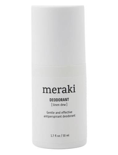 Deodorant, Linen Dew Deodorantti Roll-on White Meraki