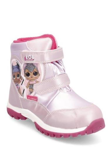 Girls Snowboot Talvikengät Tarroilla Multi/patterned L.O.L