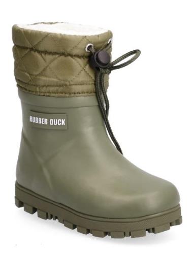 Rd Thermal Kids Nauhalliset Talvikengät Green Rubber Duck