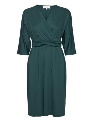 Dress Polvipituinen Mekko Green Rosemunde