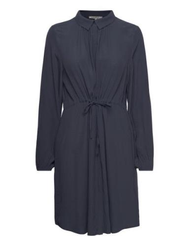 Sranna Dress Polvipituinen Mekko Navy Soft Rebels